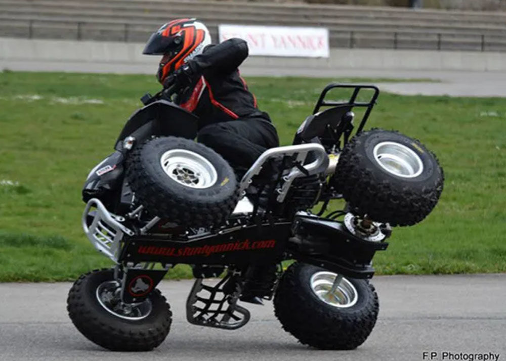 Individual ATV Side Wheelie by Yannick Dupont